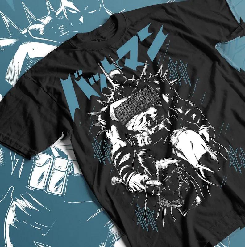 Comics BatUnisex Batsuit Black TShirt S