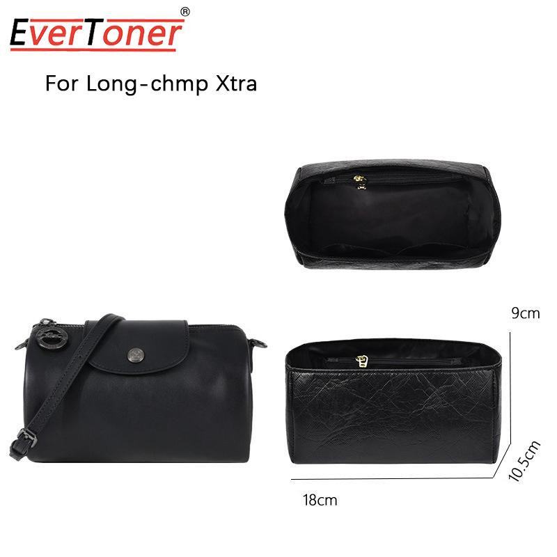 EverToner Replacement Shoulder Strap and Microfiber Paper Waterproof Inner Liner for Long-chmp Cylindrical Bag Accessory