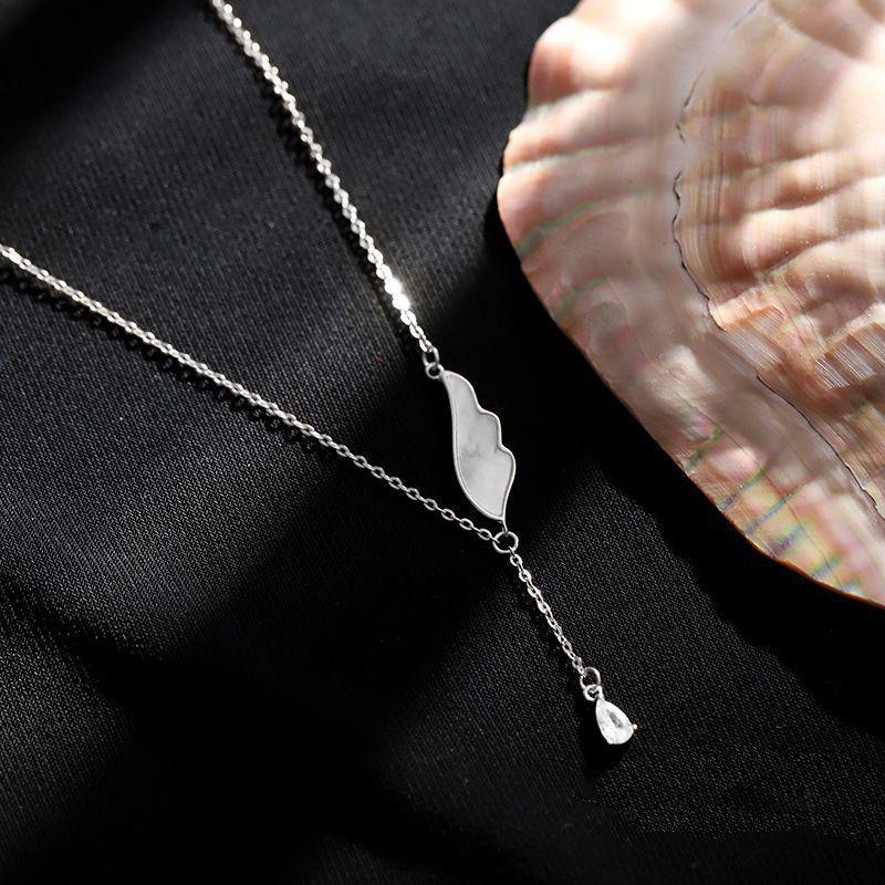 Angel Wings Necklace Light Luxury Fashion Temperament High Sense Angel Wings Simple Versatile Accessories