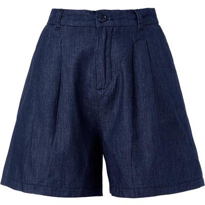 Betu Women's A-Line High-Waisted Denim Shorts