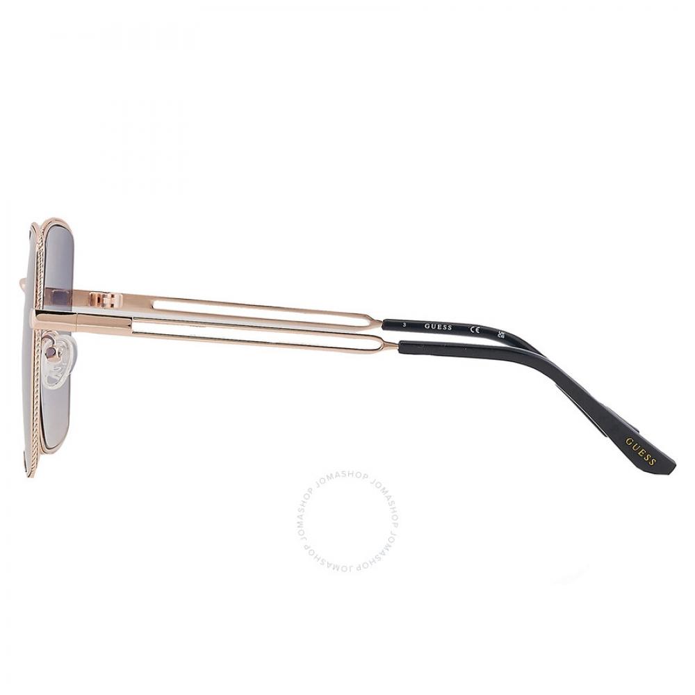 Guess Factory Blau Gradient Quadratische Damen Sonnenbrille Gf0419 28w 58