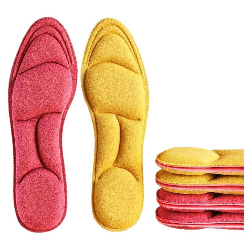 Insole soft sole not tired feet sports insole soft elastic comfortable breathable sweat absorbing D arch insole