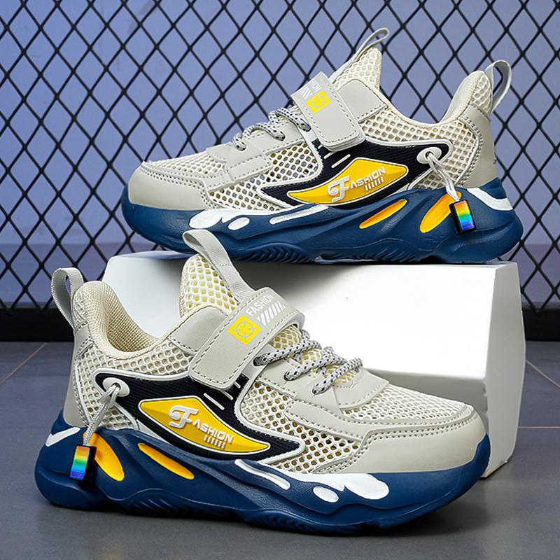 2025 Boys' Breathable Mesh Summer Sandals - Soft Sole Sports Shoes for Kids