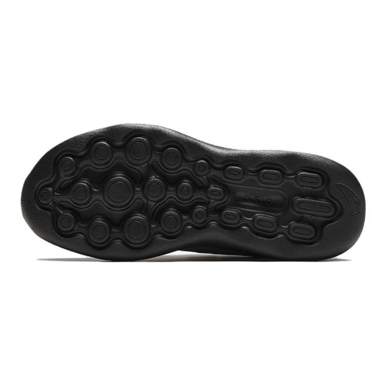 Anta Kids Soft Sole Non-Slip Wear-Resistant Low-Top Running Shoes Kids sneaker Gray Black A312345525-1