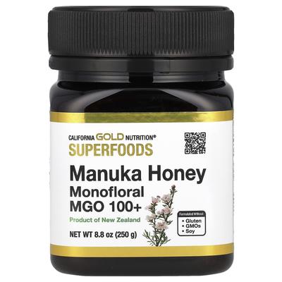 Superfoods, Manuka-Honig, monofloral, MGO 100+, 8,8 oz (250 gr)