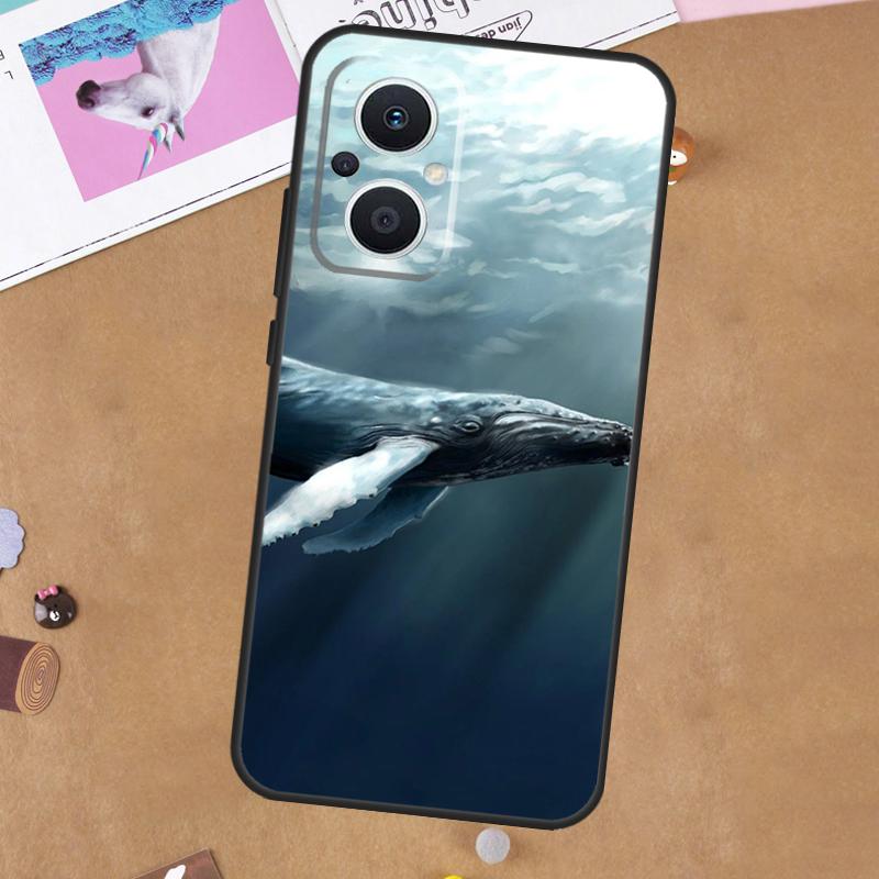 Blue Whale For OPPO Reno 13F 11F 12F 14F 10 11 12 13 14 Pro 8T 7 8 Lite OPPO Find X9 X8 X6 X5 Pro Case