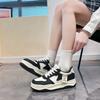 Weiße Schuhe Damen Herbst Neue Student Ins Trendy All-Match Dicke Sohle Brettschuhe Frühling und Herbst Freizeitschuhe