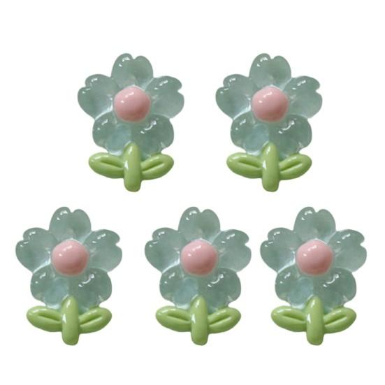 

5 шт. Смоляные Цветы Тюльпаны DIY Аксессуары для рукоделия Тюльпан Подсолнух Подвески для обуви Цветочные Украшения для Украшений Обуви Заколок Чехлов для Телефона 5pcs