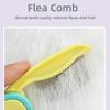 Dense Tooth Cat Flea Comb Foldable Dog Grooming Brush Pet Hair Cleaning Tool  Pet Maintenance