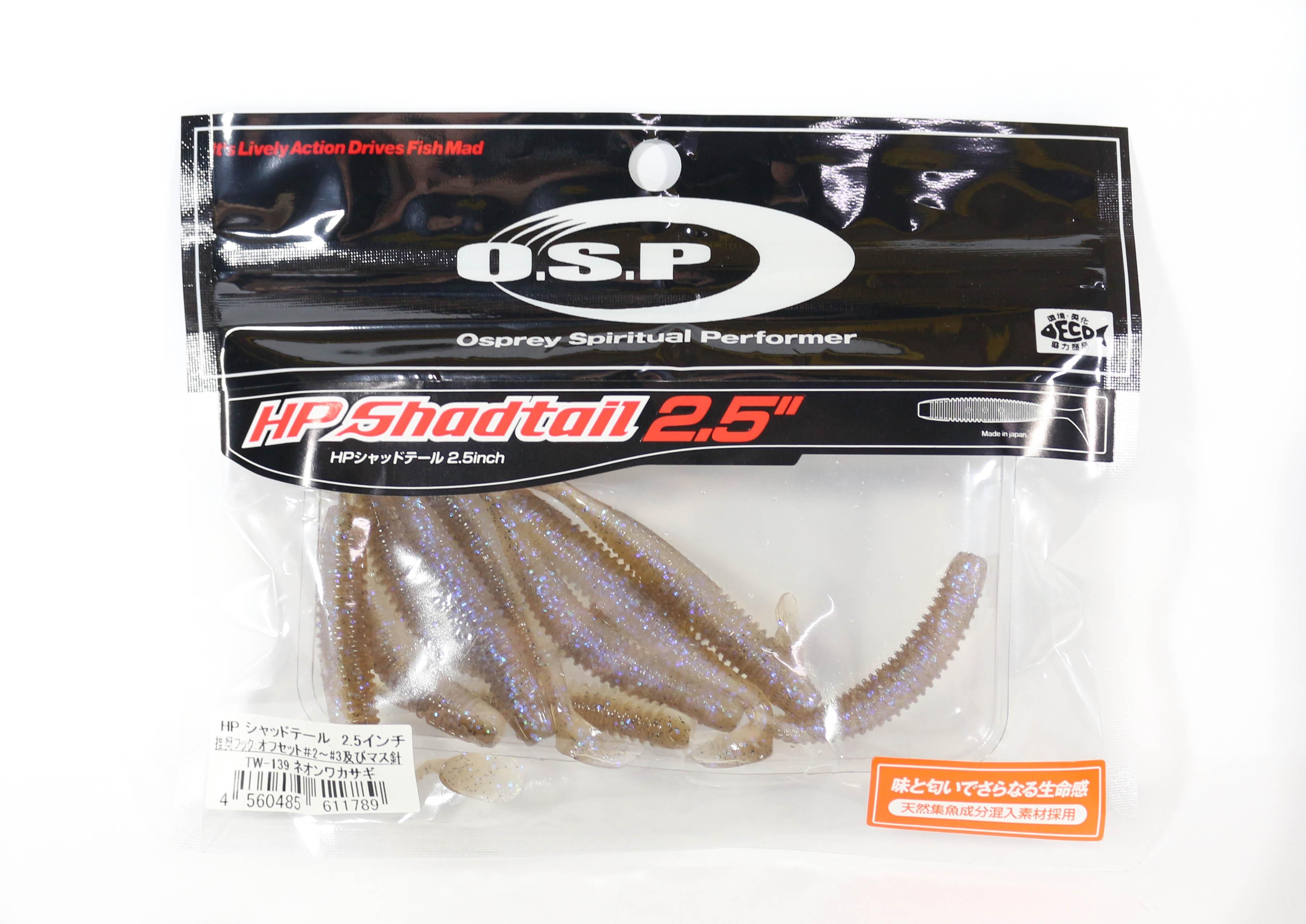 

Мягкая приманка OSP HP Shad Tail 2,5 дюйма TW-139 (1789 г.)