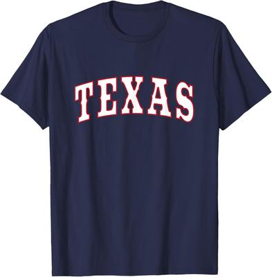 TEXAS - Throwback Design - Klassisches T-Shirt Herren Damen T-Shirts Oberteil