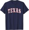 TEXAS - Design Retrò - Maglietta Classica Uomo Donna Top
