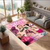 Soft Crystal Velvet Floor Rug,Roxy Dekker Anti Slip Decorative Carpet, Plush Area Mat For Indoor Home Decoration