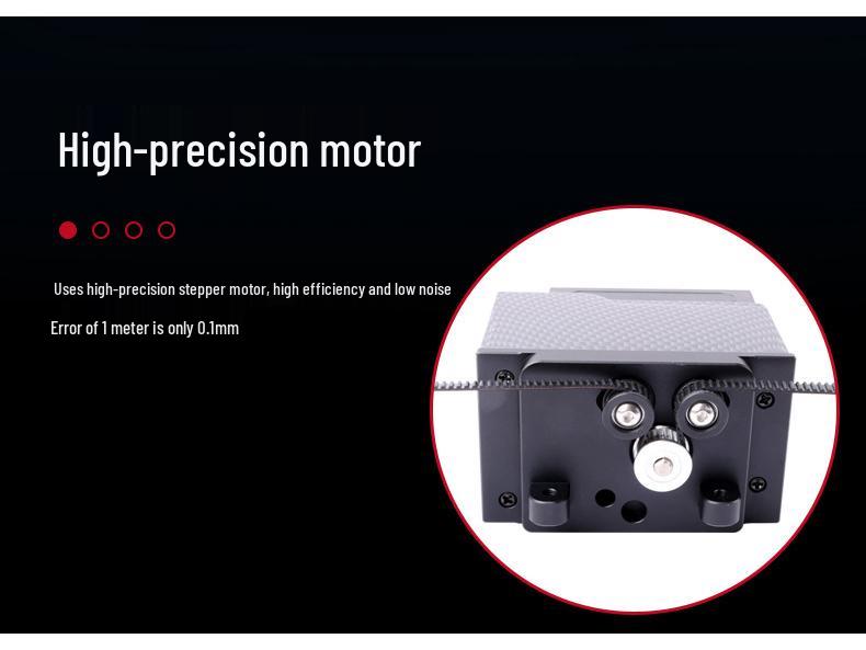 8K Electric Carbon Fiber Camera Slider HM80S for DSLR Timelapse & Follow Focus Photography
