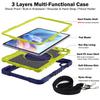 For Huawei MatePad 11.5 S Case Silicone+PC Kickstand Tablet Cover with Shoulder Strap