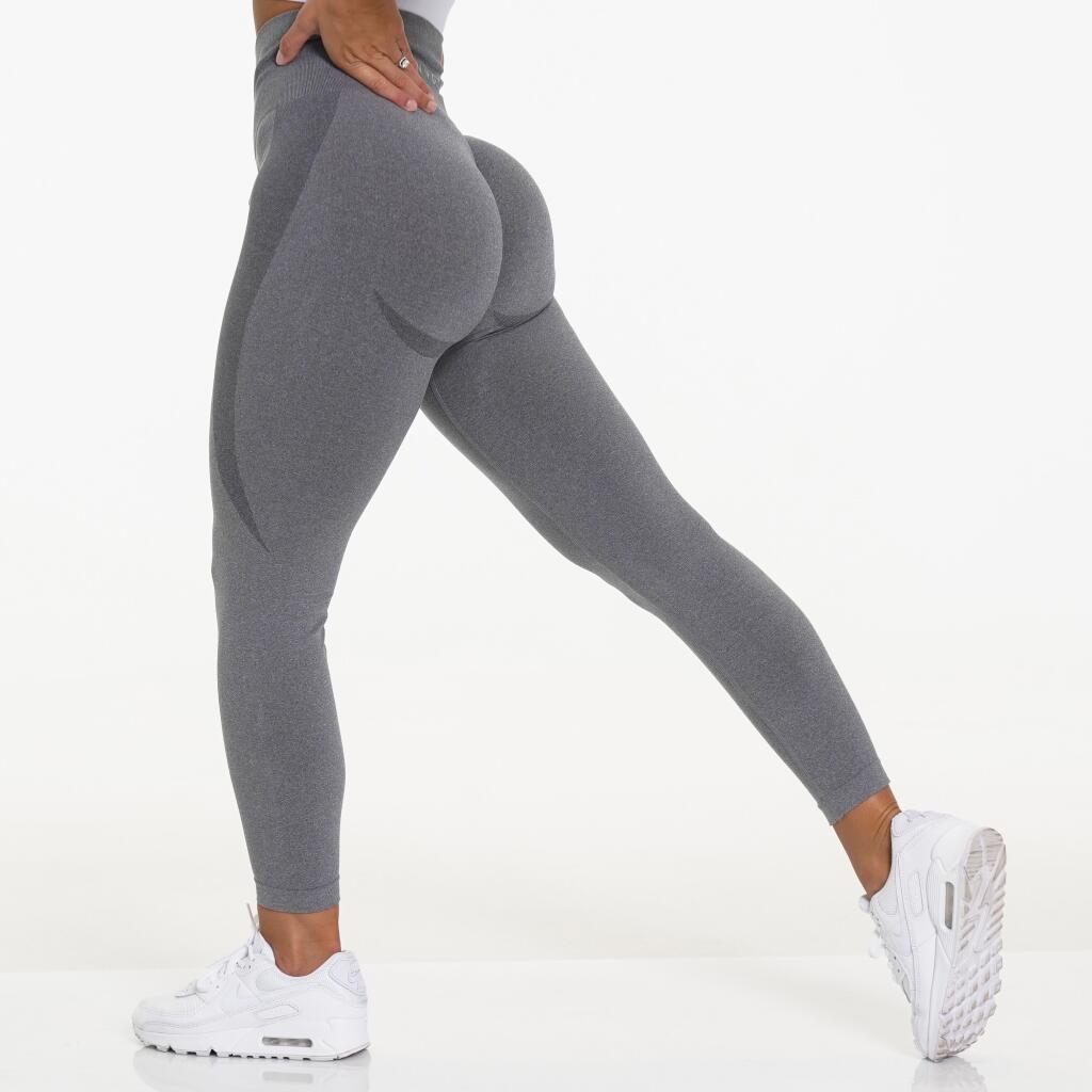 Summer New Seamless Leggings Women's Hip Lifting Curve Training Leggings Yoga Pants
