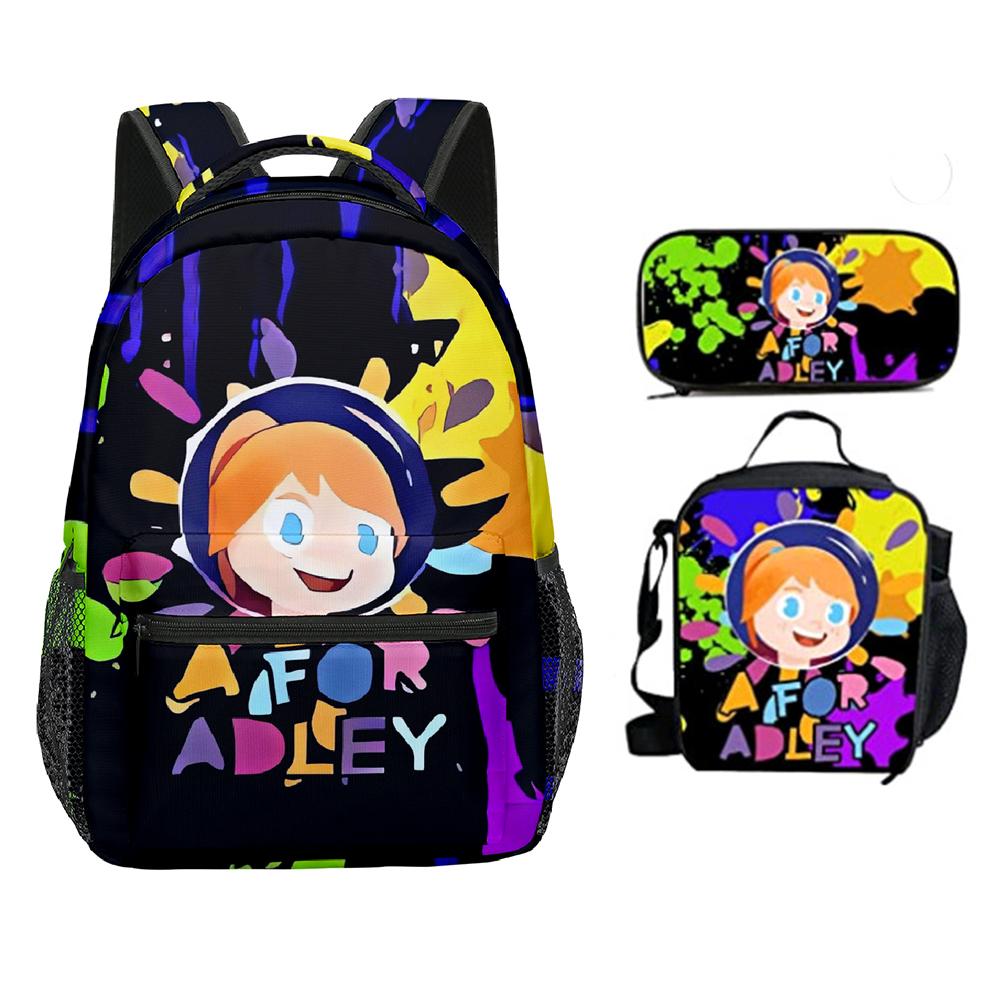 Traditional Creative Cool Genshin Impact Laptop Rucksacks pupil Schoolbags Print Oxford Water-resistant Boys/Girls Laptop Backpacks