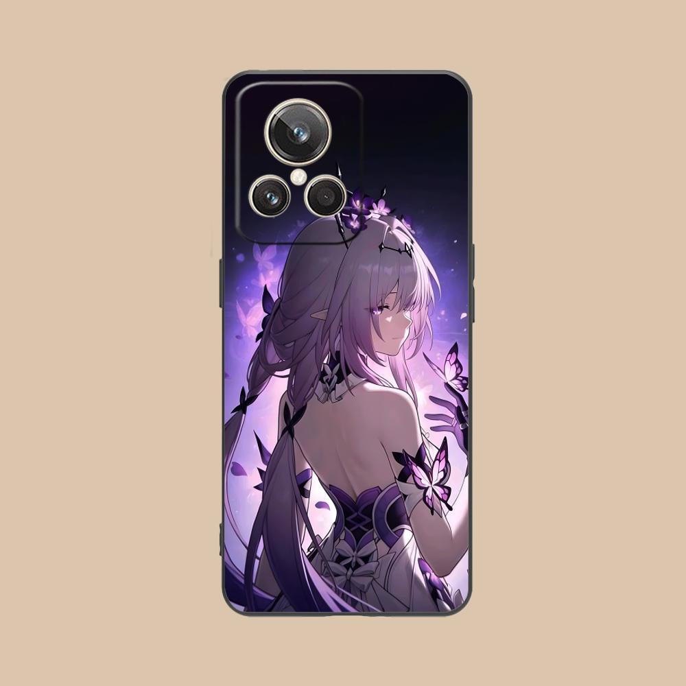 HSR Castorice Matte TPU Mobile Phone Case for Realme GT 8 Neo Pro C75 73 71 C67 65 C55 53 C35 31 C20 15 Colorful Cover