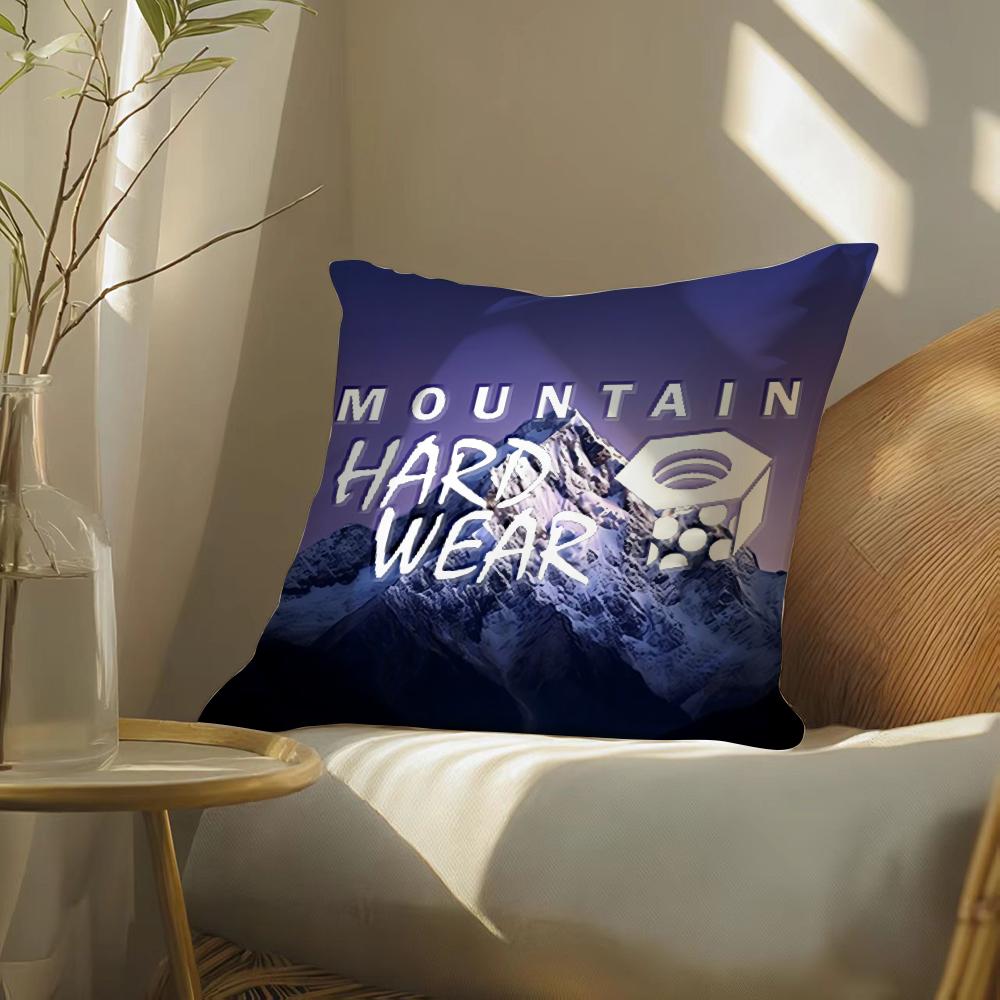 M-Mountain H-HardwearS Pillow Case Silky Elegant Comfort Sofa Bed Invisible Zipper