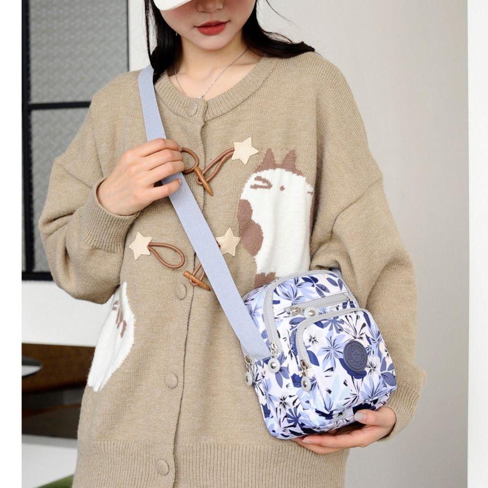 Multifunction Shoulder Bag Multi Pockets Handbag Fashion Phone Bag  Women