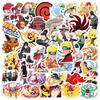 100-Pack Naruto Anime Character Graffiti Stickers for Suitcases, Cars, Laptops, Water Bottles, and Phones