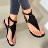 New Flat Open-toed Sandals Women's Summer 20wish Casual Beach Buckle Women's Sandals