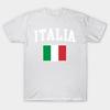 Italia Flag Italian Italy Italiano T-shirts Printed Women Fashion O Neck Plus Size Summer Casual Short Sleeve Tops