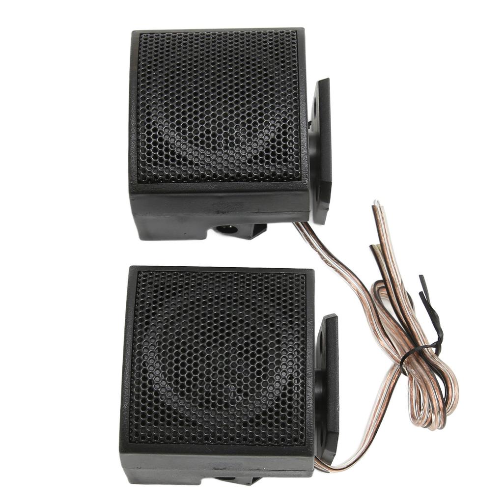 2pcs Dome Tweeter Vehicle Speaker 500W 4 Ohm Loudspeaker Universal for Car Audio Systems