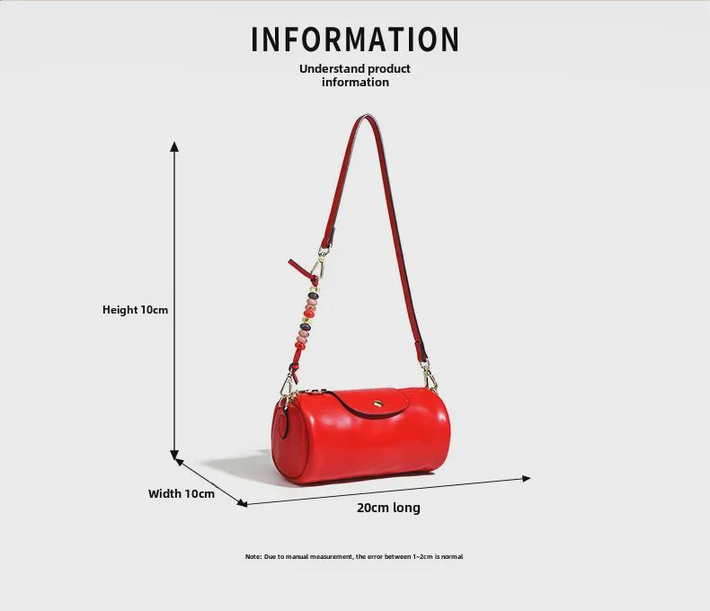 2024 Longxiong High-End Women's Crossbody & Shoulder Handbag - Stylish, Versatile, Casual