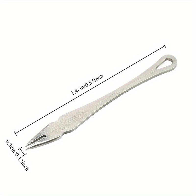 

1 шт. 2/3/4 мм Нержавеющая сталь Кожа Неглубокий паз Кромка Линейный Инструмент для биговки краев кожи Инструмент для изготовления ремесленных изделий