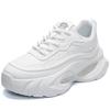 Summer new sports shoes men's versatile running shoes platform heightening dad shoes youth sports shoes