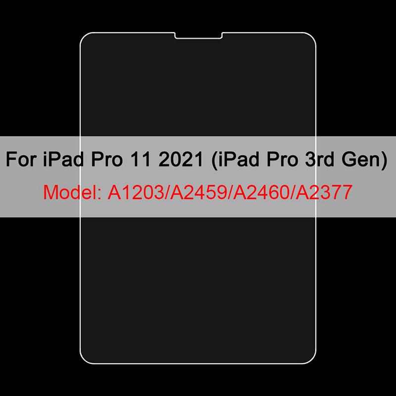 For Apple iPad Air 5 4 Mini 6 Matte PET Screen Protector Film For iPad 9.7 2017 2018 10.2 7th 8th 9th 10th Pro 11 10.5 Soft Film