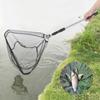 1.5M Durable Triangular Folding Fishing Landing Net with Telescoping Pole Handle