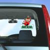 Meiho Little My BABY IN CAR Swing Safety Sign with Suction Cup FS022