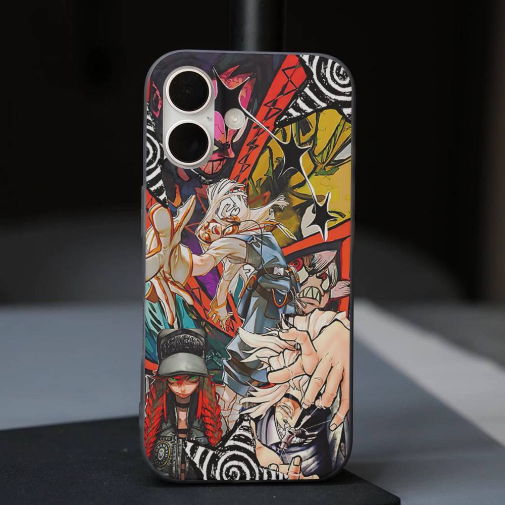 

Anime Gachiakuta Soft Corrugated Phone Case For IPhone 11 12 13 14 15 16 17 Pro Max Plus Ripple Silicone Cover iPhone 13 pro