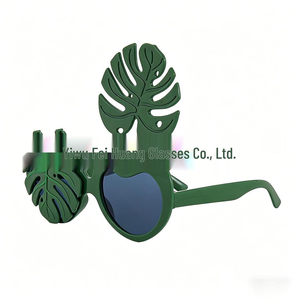 Hawaiian Beach Party Glasses: Coconut Tree, Flamingo, Parrot, Ice Cream, Flower & Wine Glass Fun
