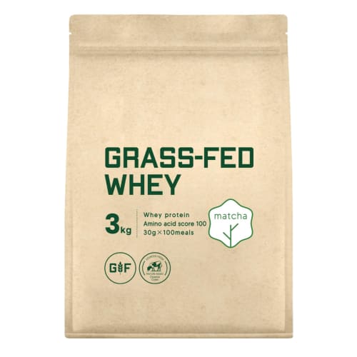 THE PROTEIN (Matcha Flavor), Grass-Fed Protein, 3kg, No Artificial Sweeteners, No Additives, Takeuchi Pharmaceutical