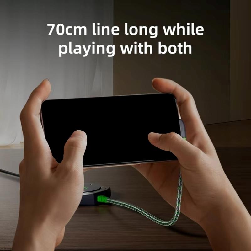 Type C Auditory Adapter For GS3pro Earphones Supporting 480Mbps Data Transfer with Straight/Angled Connectors for Gaming
