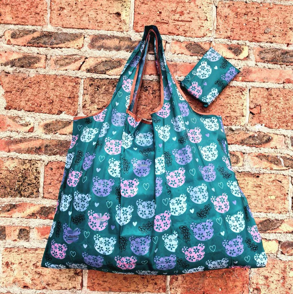 Eco-friendly Foldable Storage Tote - 210D Oxford Cloth, Waterproof & Large Capacity