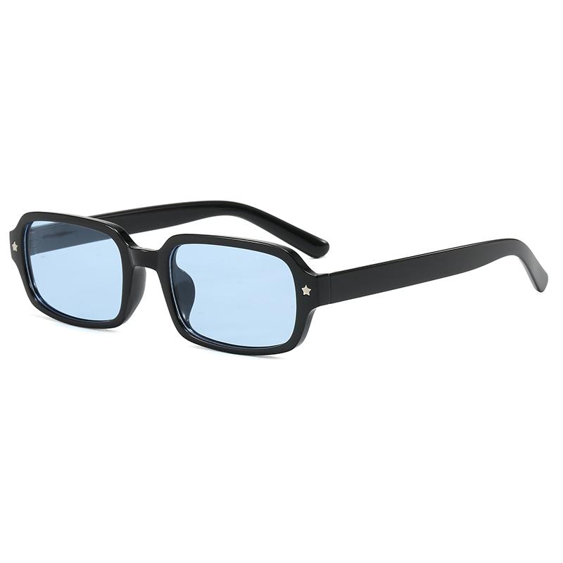 Small Frame Square Sunglasses Women Men Vintage Classic UV400 Sun Glasses for Fishing Driving Trendy Unisex
