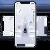 Magnetic Car Phone Holder Car Phone Bracket Tri-fold Foldable Phone Stand Hands Free Smartphone Support for Smartphone