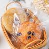 100pcs-Cute Pattern Printed Bread Toast Packaging Bag, Festival Gift Bag, Biscuit Self-sealing Bag, Food Packaging Bag