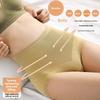 Cinta Feminina para Primavera e Outono Confortável Respirável Antibacteriana Cintura Alta Levanta Abdômen Calcinha para Quadril