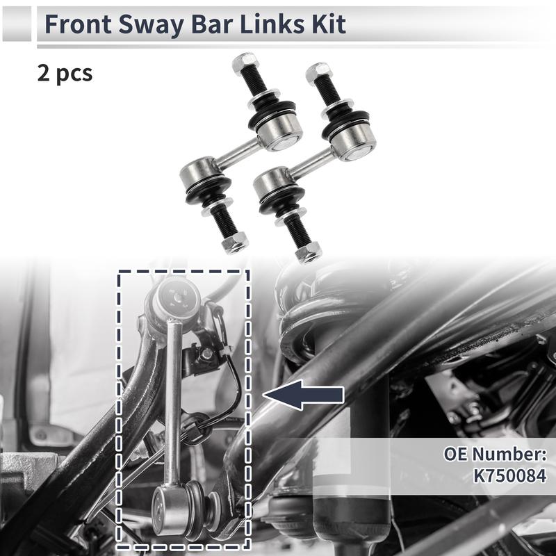 X Autohaux Front Stabilizer Bar Links No Bushing for Subaru B9 Tribeca 2006-2007 No.K750084