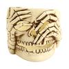 Cool Halloween Decorations Skull Candle Holder Decor Resin Gothic Table Ornament
