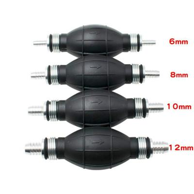 1Pcs Fuel Pump 6mm 8mm 10mm 12mm Rubber Aluminum Hand Fuel Pump Line Hand Primer Bulb All Fuels For Car Boat Marine