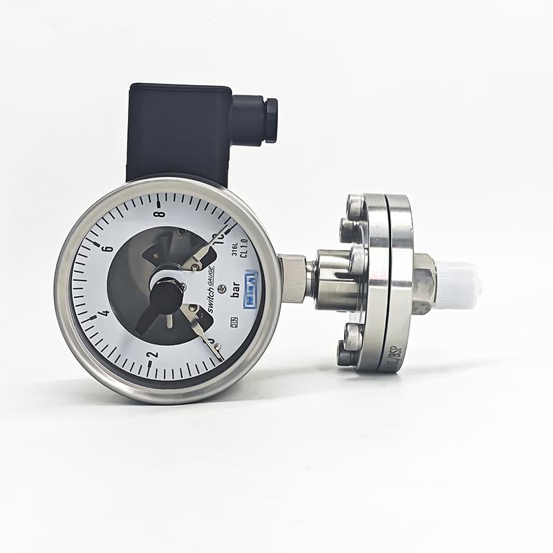 Electrical Contact Pressure Gauge 0-1.6 MPa Vacuum Pressure Controller Switch