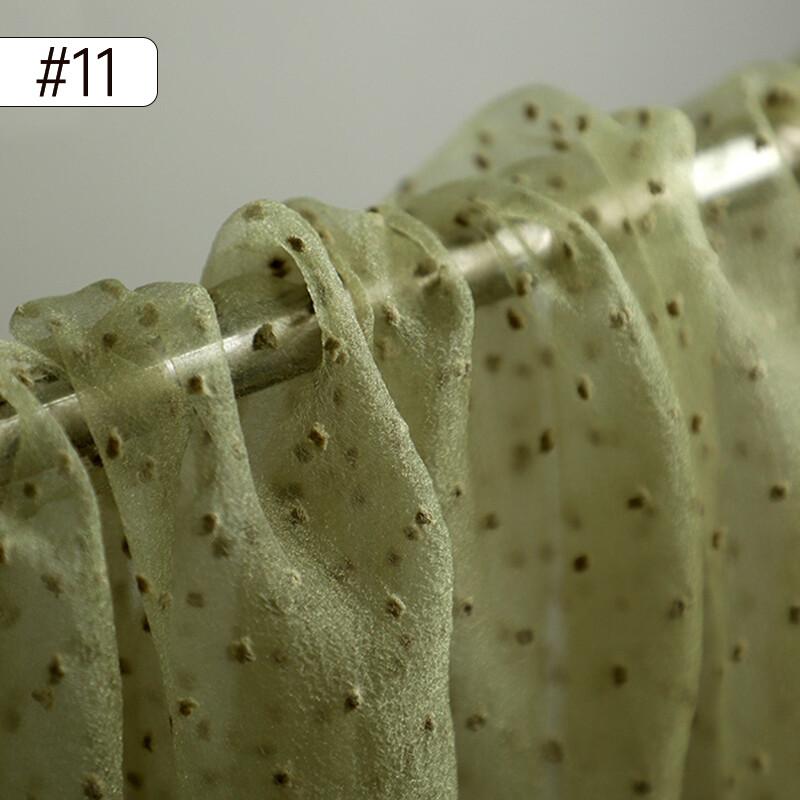 100X150Cm Bubble Flocking Dots Organza Tulle Fabric DIY Bridal Dress Wedding Decor Puff Skirt Net Fabric Summer Dress Children