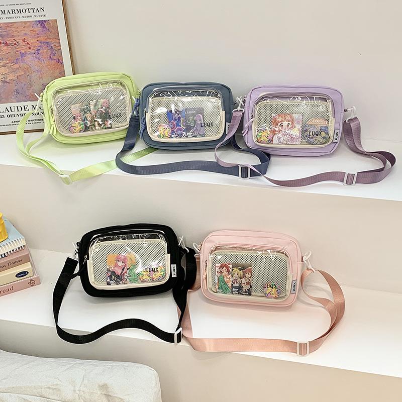 Japanese shoulder bag new pain bag high value small square bag trendy fashion women's bag personalized shoulder bag messenger bag