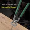 6-Inch Nutcracker Pliers: Nail Puller, Ball Cage Tool, License Plate Remover, Woodworking/Shoe Repair, Flat Nose Tire Nail Extractor.